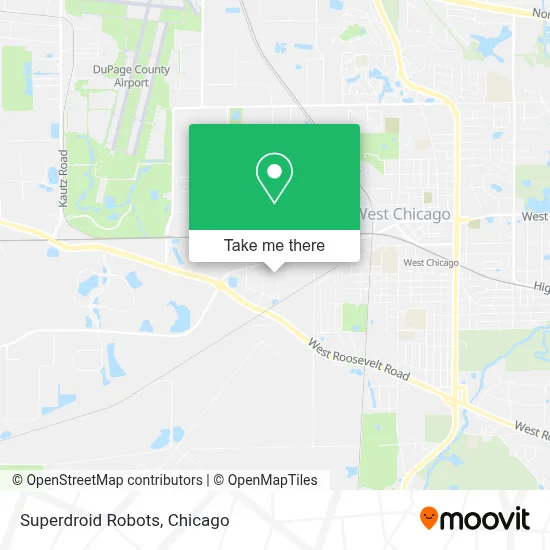 Superdroid Robots map