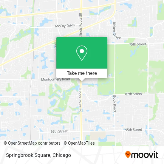 Springbrook Square map