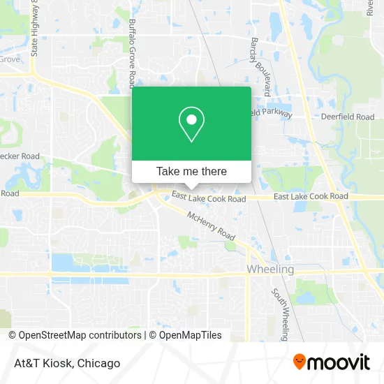 At&T Kiosk map