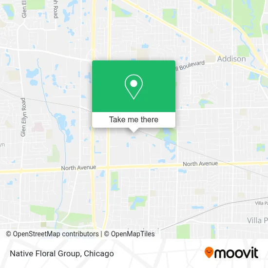 Native Floral Group map