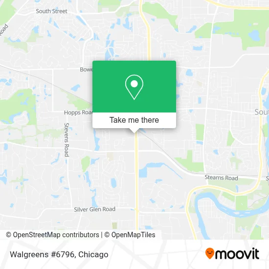 Walgreens #6796 map