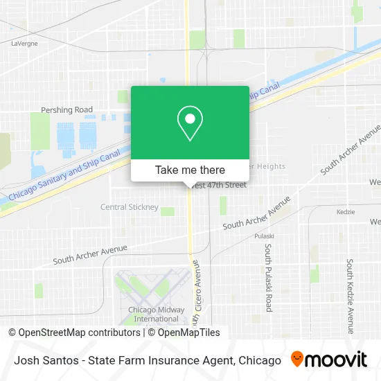Josh Santos - State Farm Insurance Agent map