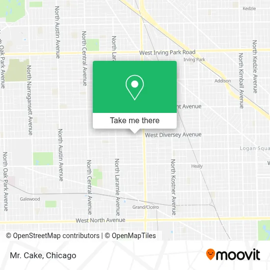 Mr. Cake map
