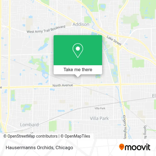 Hausermanns Orchids map