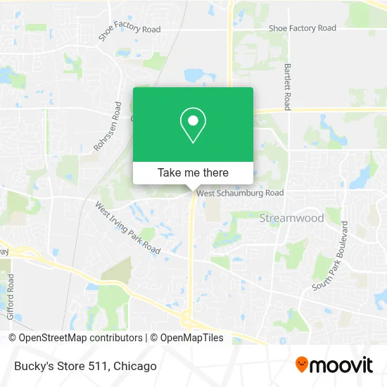 Bucky's Store 511 map
