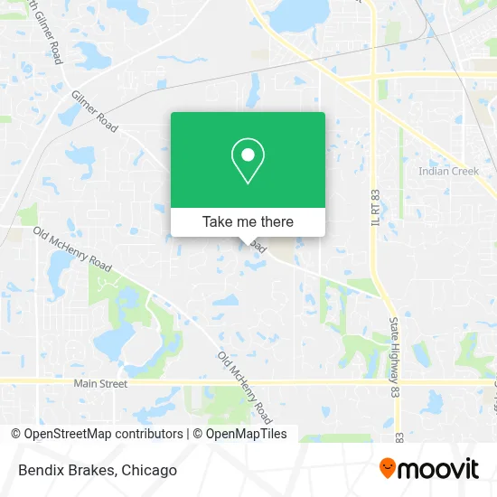 Bendix Brakes map