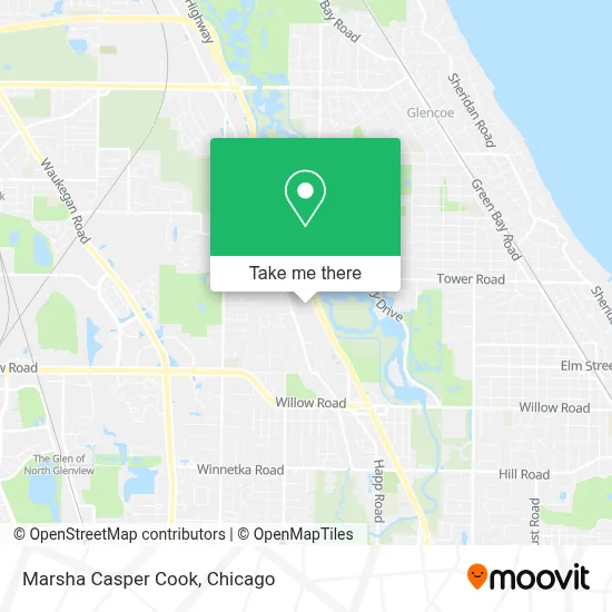 Marsha Casper Cook map