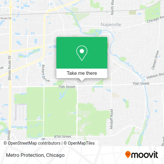 Metro Protection map