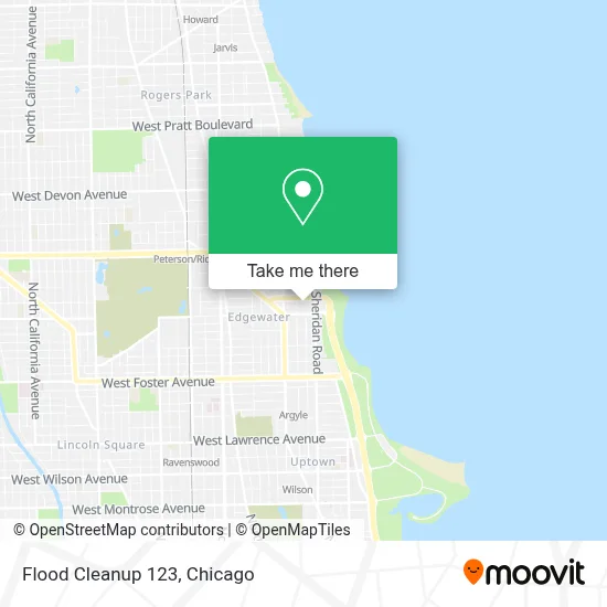 Flood Cleanup 123 map