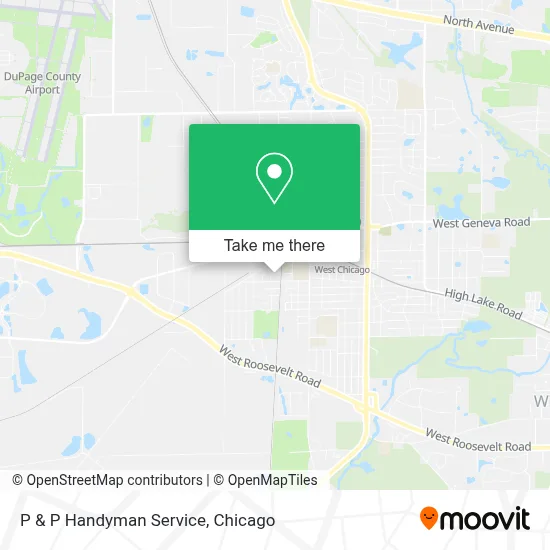 P & P Handyman Service map