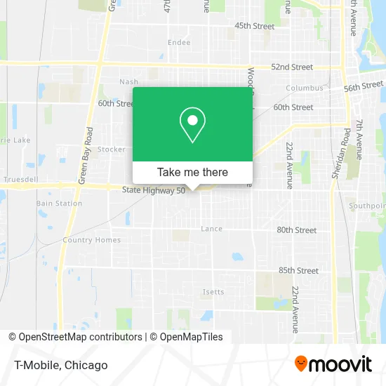T-Mobile map