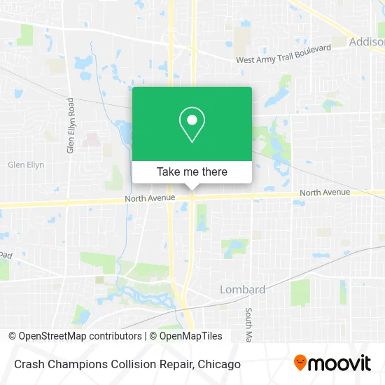 Crash Champions Collision Repair map