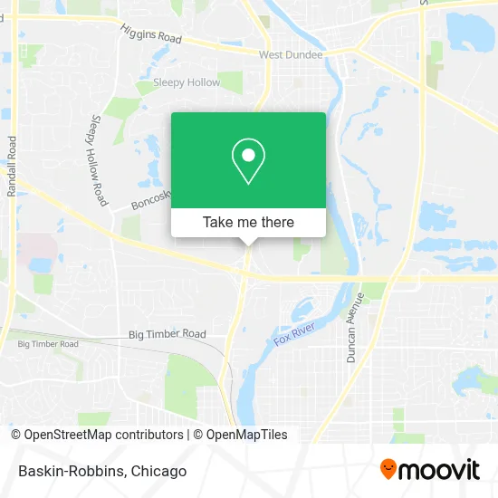 Baskin-Robbins map