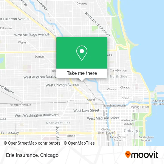 Erie Insurance map