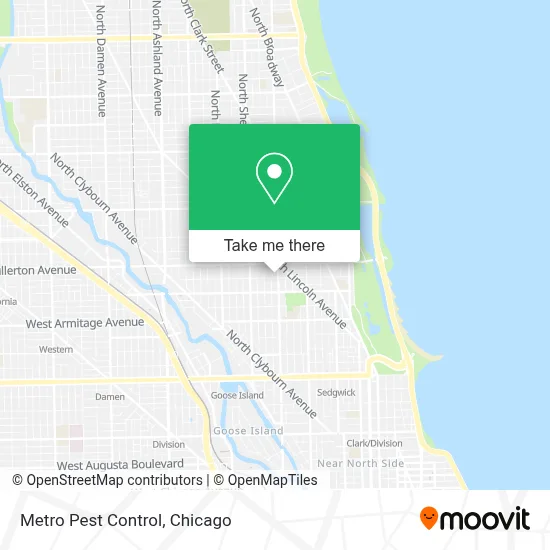 Metro Pest Control map
