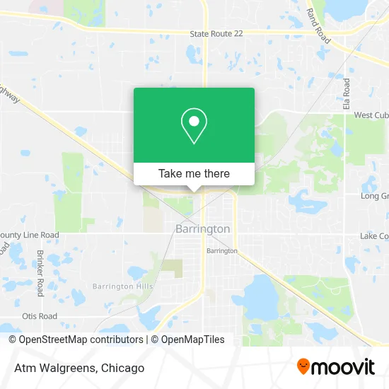 Atm Walgreens map