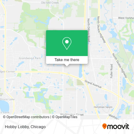 Hobby Lobby map