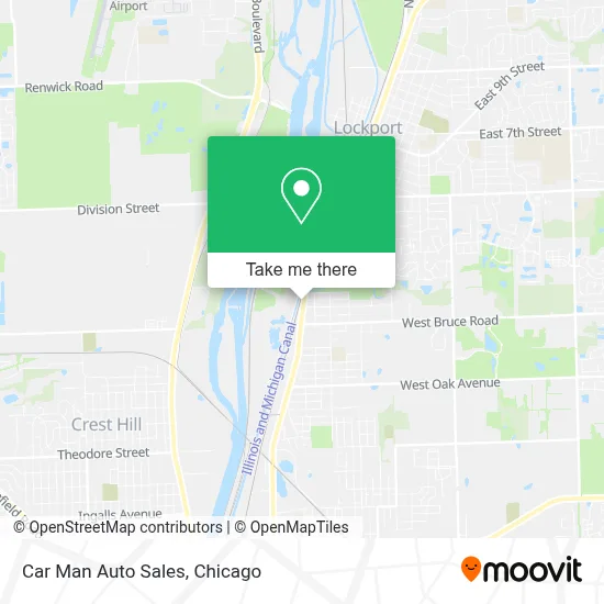 Car Man Auto Sales map