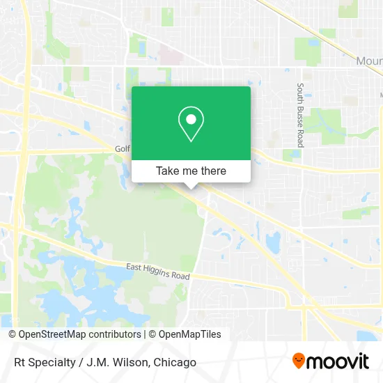 Rt Specialty / J.M. Wilson map