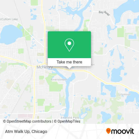 Atm Walk Up map