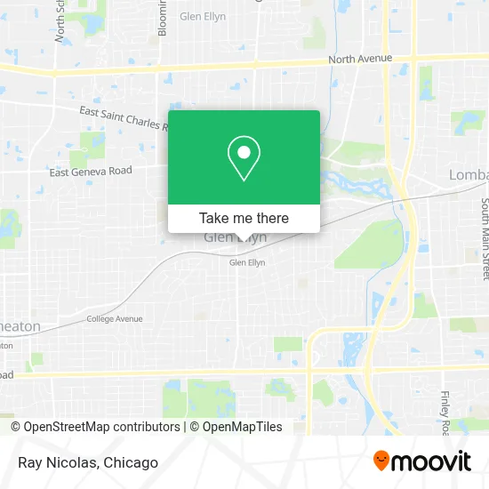 Ray Nicolas map