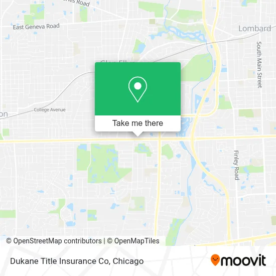 Dukane Title Insurance Co map