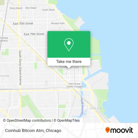 Coinhub Bitcoin Atm map