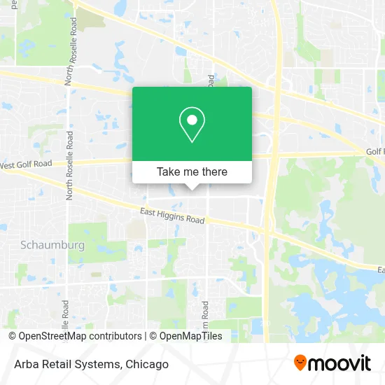 Arba Retail Systems map