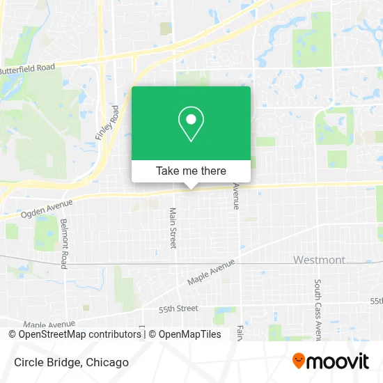 Circle Bridge map