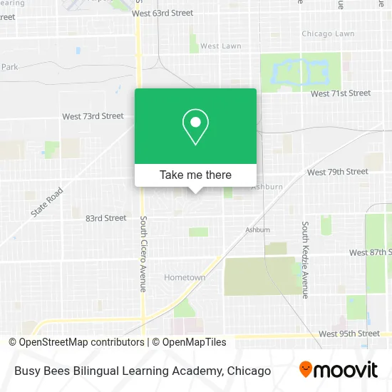 Busy Bees Bilingual Learning Academy map