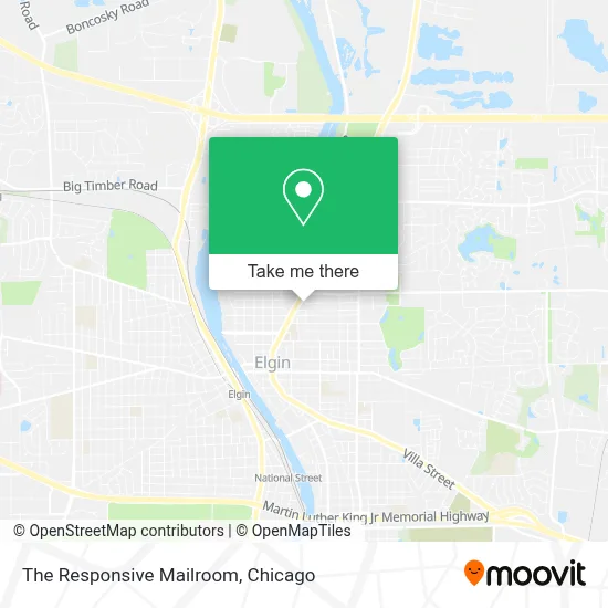 The Responsive Mailroom map