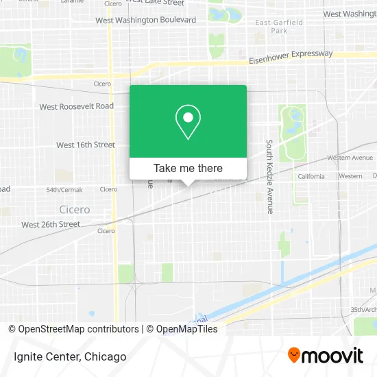 Ignite Center map