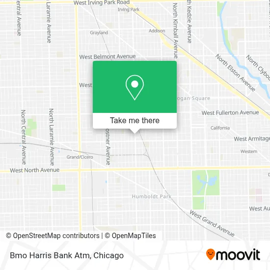 Bmo Harris Bank Atm map