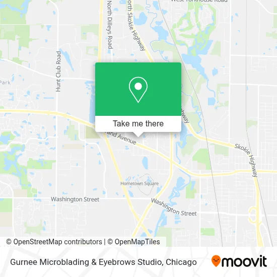 Gurnee Microblading & Eyebrows Studio map