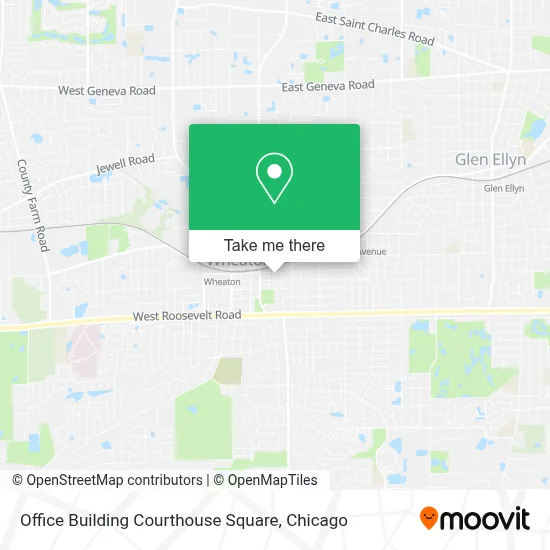 Office Building Courthouse Square map