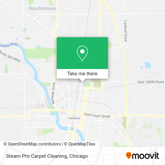 Steam Pro Carpet Cleaning map