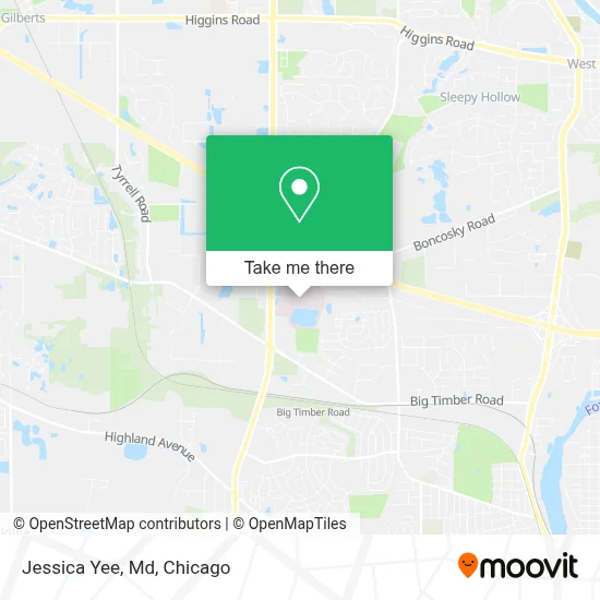 Jessica Yee, Md map