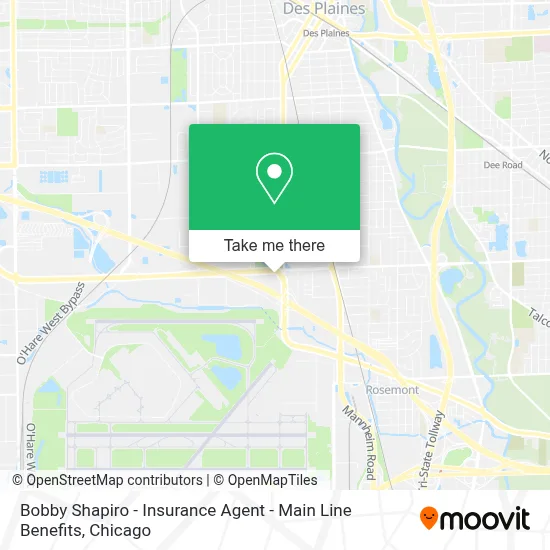 Bobby Shapiro - Insurance Agent - Main Line Benefits map