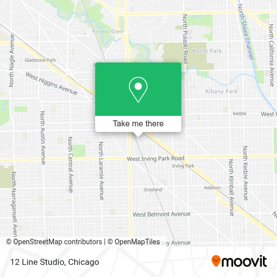 12 Line Studio map