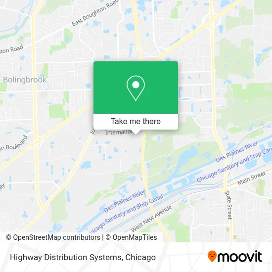 Highway Distribution Systems map