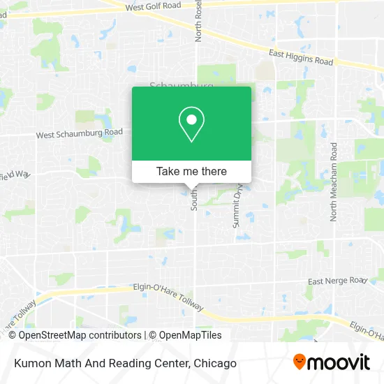 Kumon Math And Reading Center map