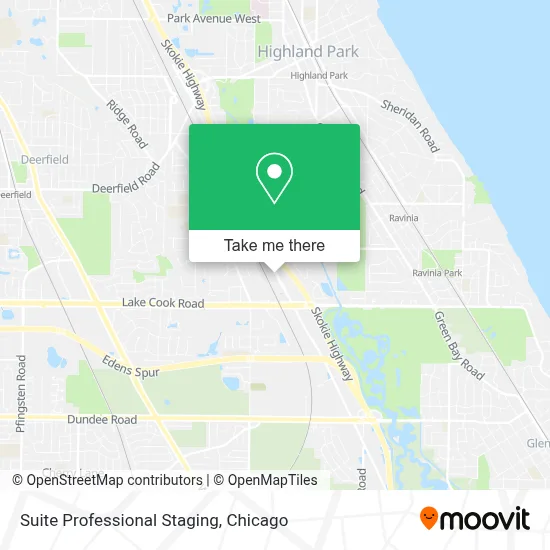 Suite Professional Staging map