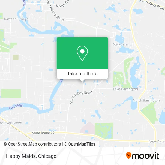 Happy Maids map