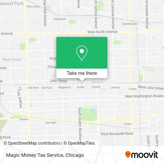 Magic Money Tax Service map