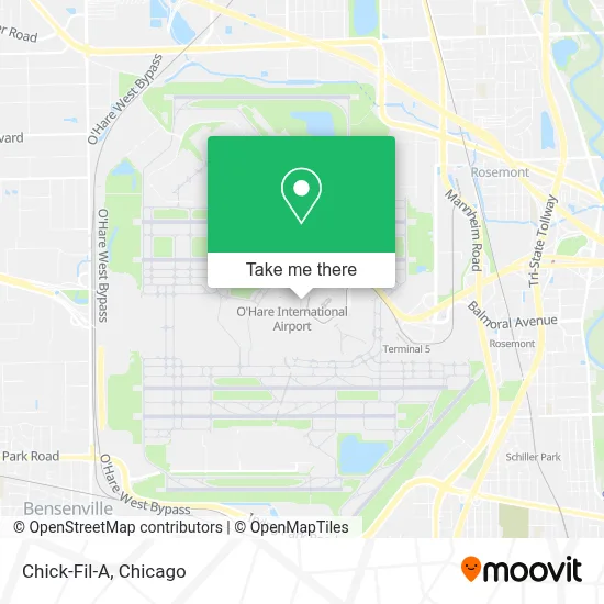 Chick-Fil-A map