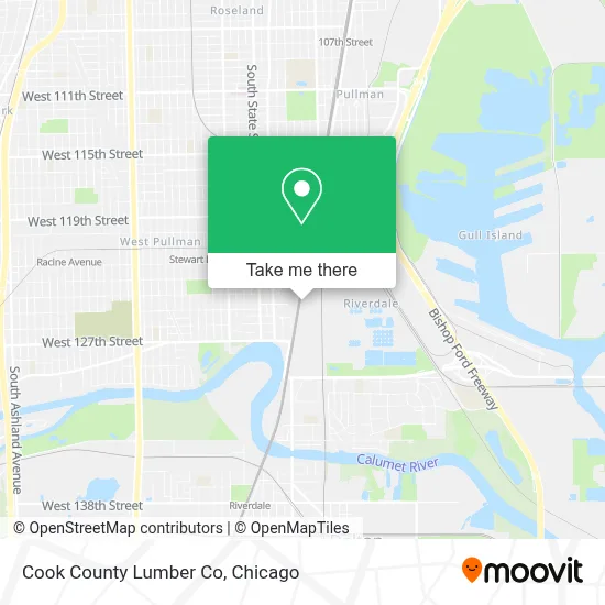 Cook County Lumber Co map