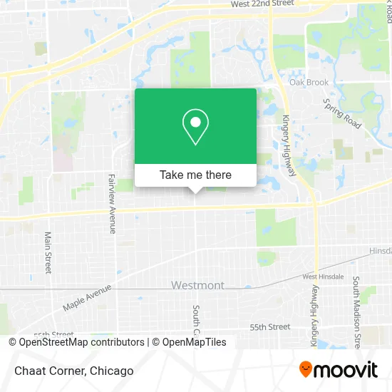 Chaat Corner map