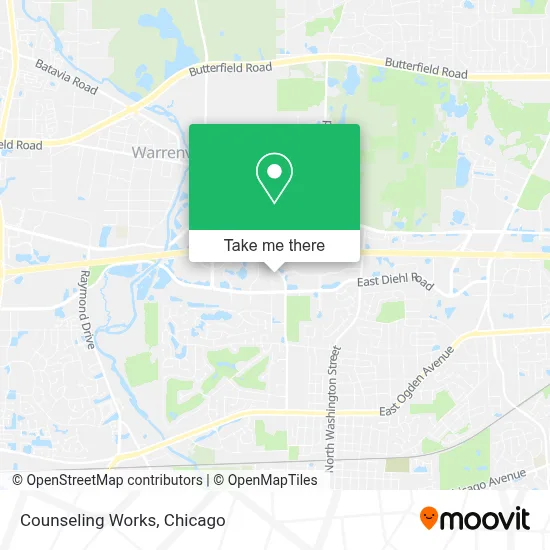 Counseling Works map