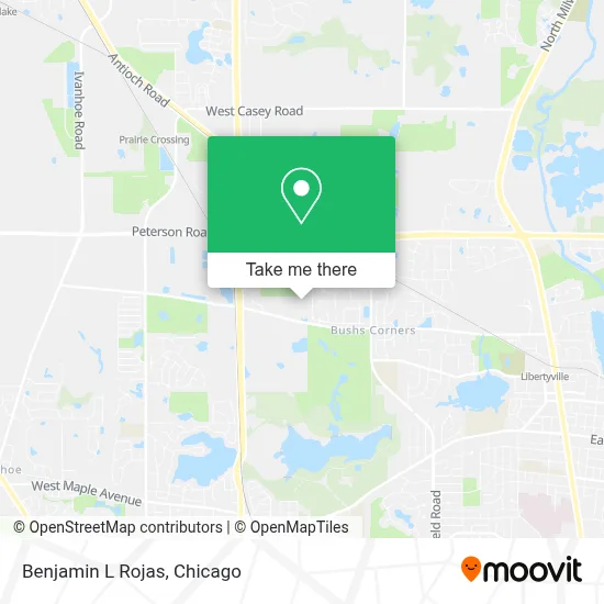 Benjamin L Rojas map