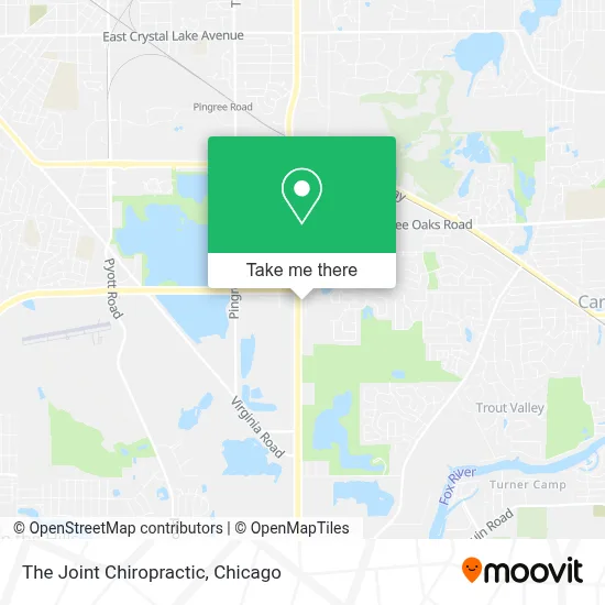 The Joint Chiropractic map
